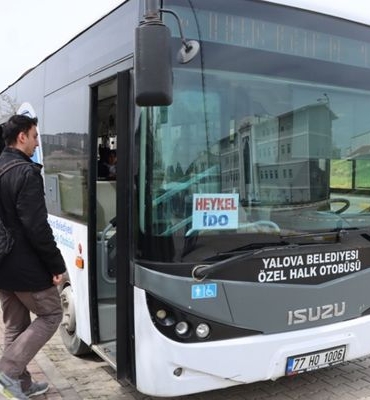 Yalova’da üniversite öğrencilerine ulaşım kolaylığı