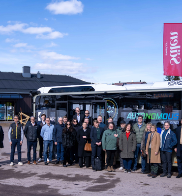 Karsan Otonom e-ATAK İsveç’te turistleri kayak merkezlerine taşıdı