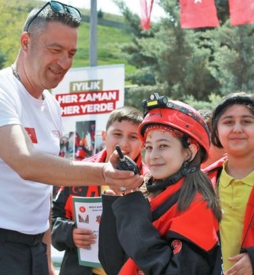 Keçiören’de öğrencilere afet farkındalık eğitimi