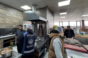 Van’da oto sanayi sitesindeki lokantalara denetim gerçekleştirildi