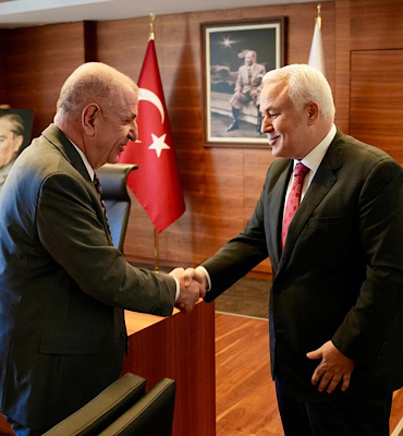 Özdağ, Muğla Ticaret ve Sanayi Odası’nı ziyaret etti