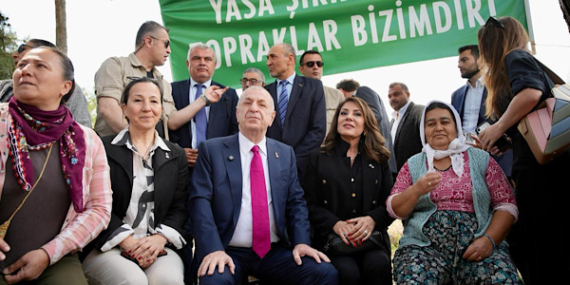 Zafer Partisi Genel Başkanı Özdağ, Akbelen’i ziyaret etti