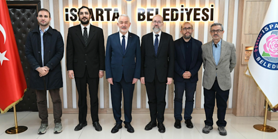 Pisidia Metropolitliği heyetinden Başkan Başdeğirmen’e ziyaret