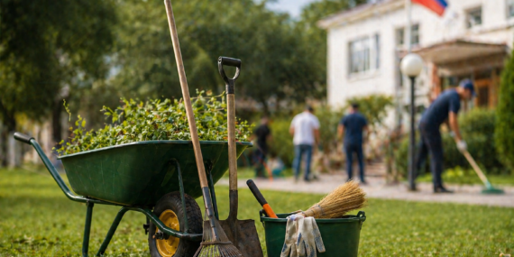 Rusya’nın Zambiya Büyükelçiliği’nde temizlik etkinliği düzenlendi