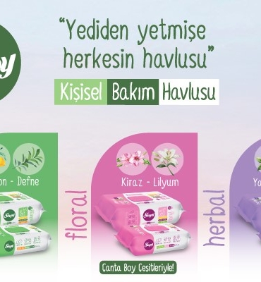 7’den 70’e herkes için yepyeni bir seri: Sleepy Kişisel Bakım Havlusu
