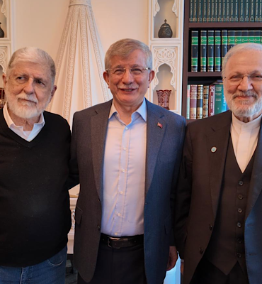 Mottaki ve Amorim’den Davutoğlu’na ziyaret