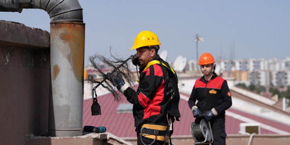Diyarbakır’da dijital sistemle baca denetimleri gerçekleştiriliyor