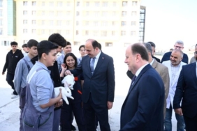 Başkan Altay ve milletvekili Baykan öğrencilerle buluştu