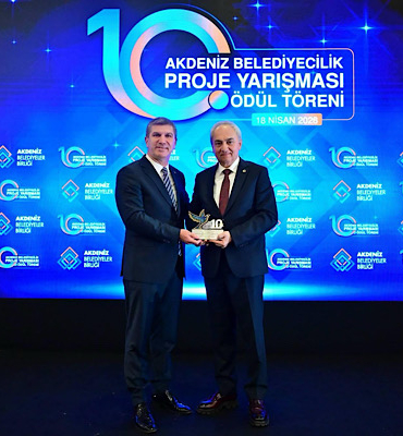 Kepez Belediyesi’ne Akdeniz Belediyeler Birliği’nden 2 ödül