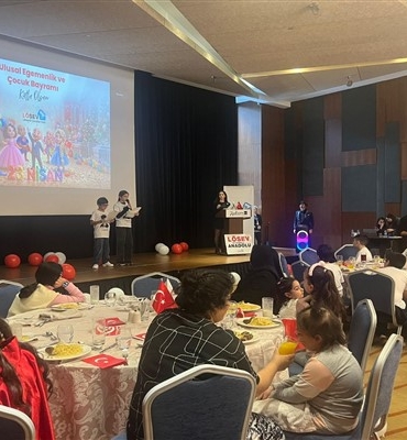 Lösemili çocukların LÖSEV ile 23 Nisan coşkusu