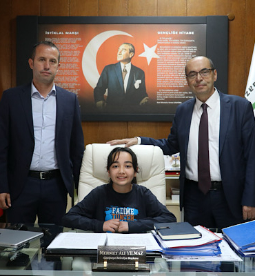 Gazipaşa’da belediye başkanlığı koltuğu çocuklara devredildi