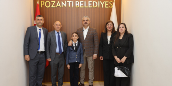 Pozantı'da 23 Nisan makam devir teslim töreni gerçekleştirildi