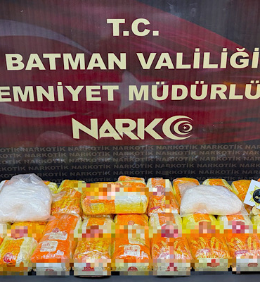 Batman’da uyuşturucu operasyonu