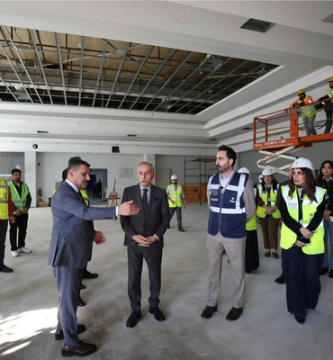 Çebi, Küçükçekmece’de kültür ve eğitim yatırımlarını inceledi