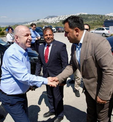 Özdağ, Dalaman Belediye Başkanı Durmuş’u ziyaret etti