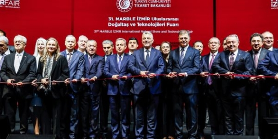 İzmir’de doğal taş fuarı başladı