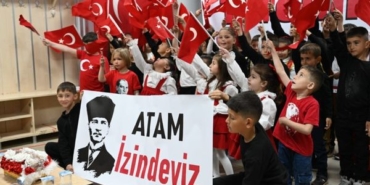 Karacabey’de 23 Nisan coşkusu köy okulunda kutlandı