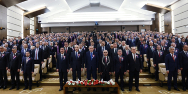 Erdoğan, Anayasa Mahkemesi’nin 64. kuruluş yıl dönümü törenine katıldı