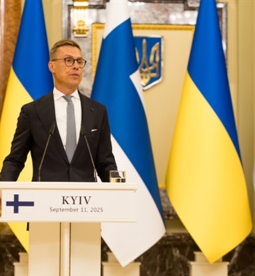 Düzeltme- Stubb: Ödülü tüm Fin halkı adına kabul ediyorum