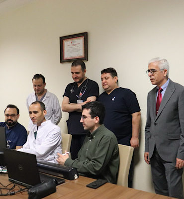 Harran Üniversitesi Hastanesinde simülasyonla invaziv eğitim düzenlendi