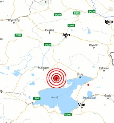 Ağrı’da deprem