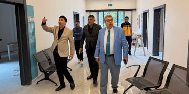 Belen’de sağlık yatırımları yerinde incelendi