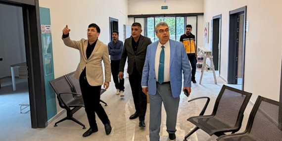 Belen’de sağlık yatırımları yerinde incelendi
