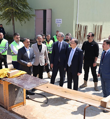 Siirt’te içme suyu arıtma tesisi kapasitesi artırılıyor