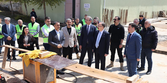 Siirt’te içme suyu arıtma tesisi kapasitesi artırılıyor