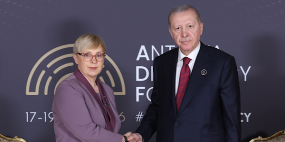 Erdoğan, Slovenya Cumhurbaşkanı Musar ile görüştü