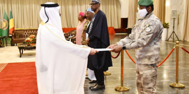 Mali Cumhurbaşkanı Goita, Katar Büyükelçisinin güven mektuplarını kabul etti