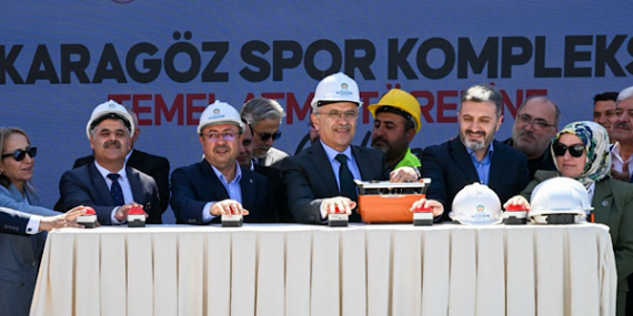 Malatya’da TOKİ Karagöz Spor Kompleksi’nin temeli atıldı