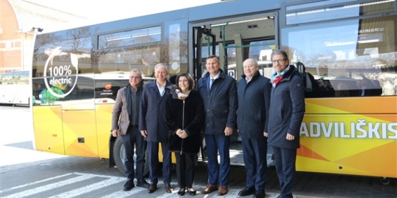 TEMSA’dan Litvanya’ya 15 elektrikli araç teslimatı