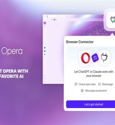 Opera’nın yeni bağlayıcısı, ChatGPT ve Claude’a tarayıcı içeriğini bağlam olarak sunuyor