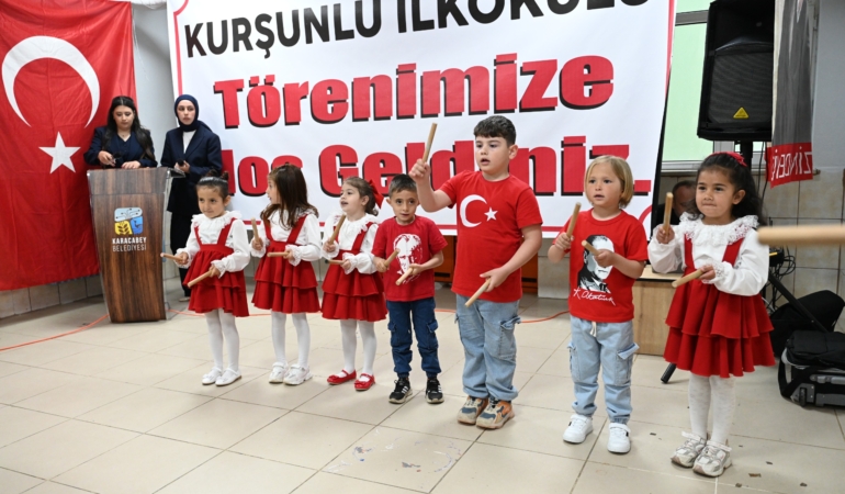 Kurşunlu İlkokulu’nda 23 Nisan etkinliği düzenlendi