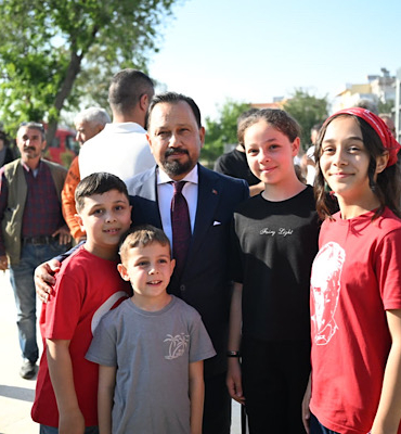 Sarıçam’da 23 Nisan "Çocuk Buluşması" etkinliği düzenlendi