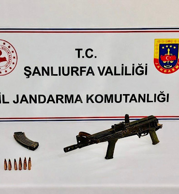 Şanlıurfa'da ruhsatsız silah operasyonu
