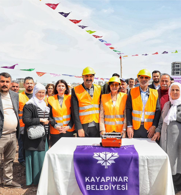 Kayapınar sosyal tesisisinin temeli atıldı