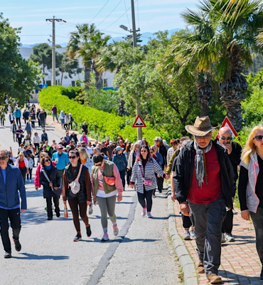 Bodrum’da Kadıkalesi rotasında kültür ve doğa yürüyüşü düzenlendi