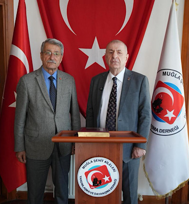 Özdağ, Muğla Şehit Aileleri Yardımlaşma ve Dayanışma Derneği’ni ziyaret etti