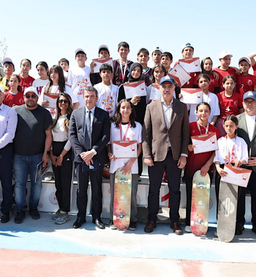 Eyyübiye’de okullar arası kaykay müsabakaları düzenlendi