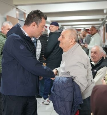 Başkan Sarıkurt sandık bölgelerini ziyaret etti