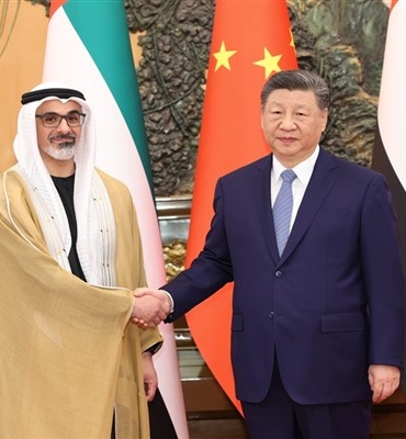 Xi Jinping, BAE Abu Dabi Veliaht Prensi ile görüştü