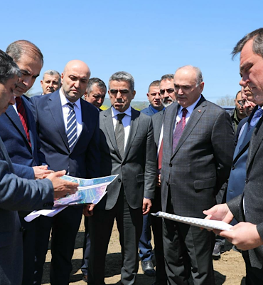 Düzce’de Gümrük ve Lojistik Merkezi projesinde saha incelemesi