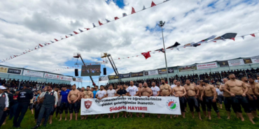 Kepez Yağlı Güreşleri'nde pehlivanlar er meydanına çıktı