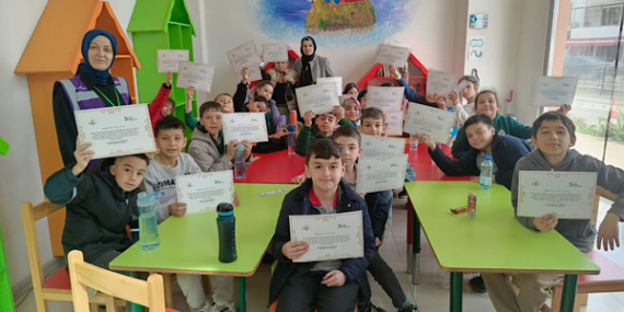 İZGİM, anaokulu ve ilkokul öğrencilerini ağırladı