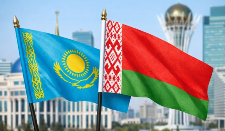 Kazakistan ve Belarus dışişleri bakanları Astana’da görüştü