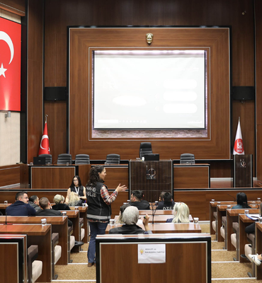 Keçiören'de özel güvenlik personeline NARKO KAAN eğitimi verildi