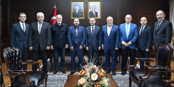 İSPADER yönetiminden Aktaş’a ziyaret