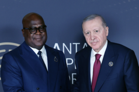 Erdoğan, Kongo Demokratik Cumhuriyeti Cumhurbaşkanı Tshisekedi ile görüştü